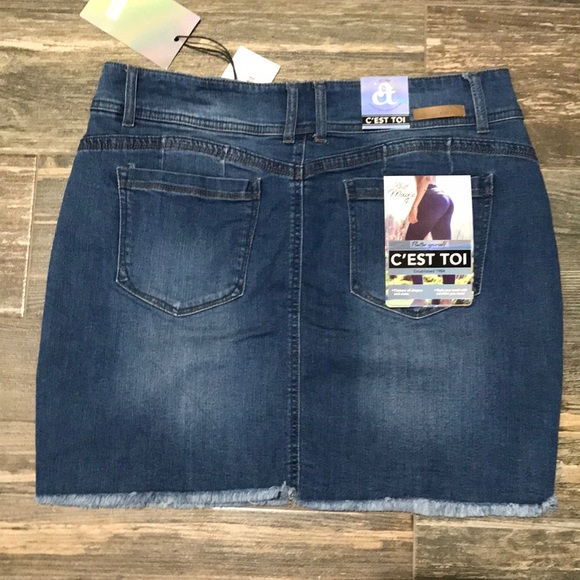 Denim Skirt - Picture 2 of 2